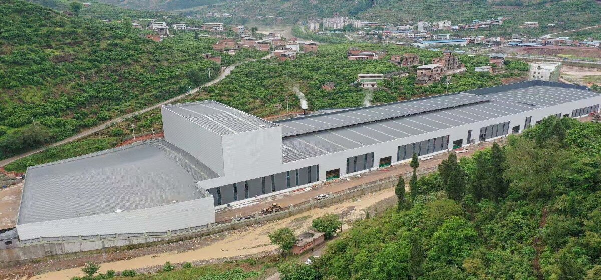 重庆博威新材料科技有限公司年产30万m³ALC轻质板材生产线两条投产运营